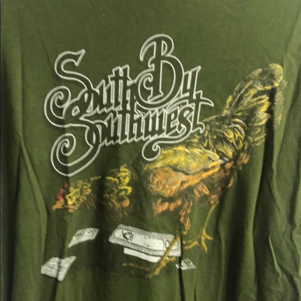 South By Southwest (SXSW) Rooster shirt. indie